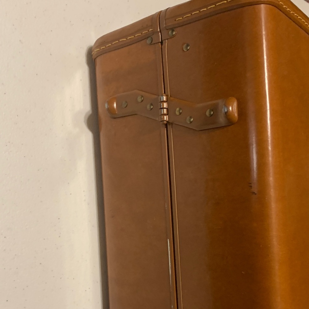 Vintage Samsonite, Elegant brown Travel Bag. Skwayder - Picture 9 of 11